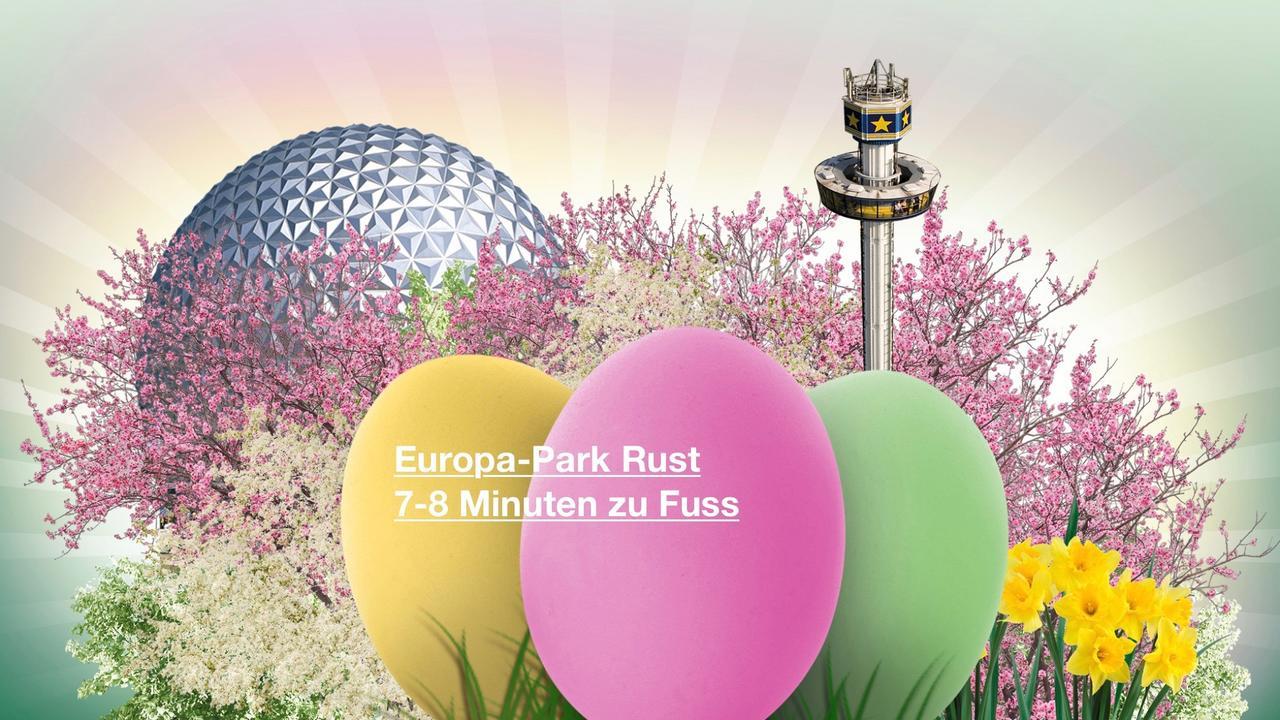 Gaestehaus Tante Tienchen 7 Minuten Zu Fuss Zum Europa Park , Plus Kostenloses Parkplatzticket Rulantica ,Alle Unsere Suiten Haben Einen Balkon 鲁斯特 外观 照片